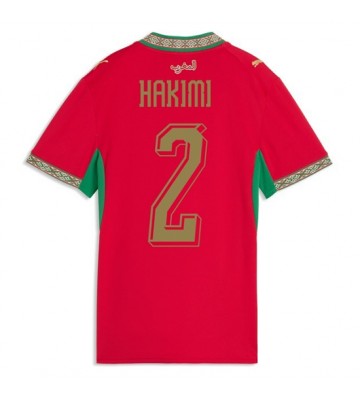 Marocko Achraf Hakimi #2 Hemmatröja Dam VM 2026 Kortärmad